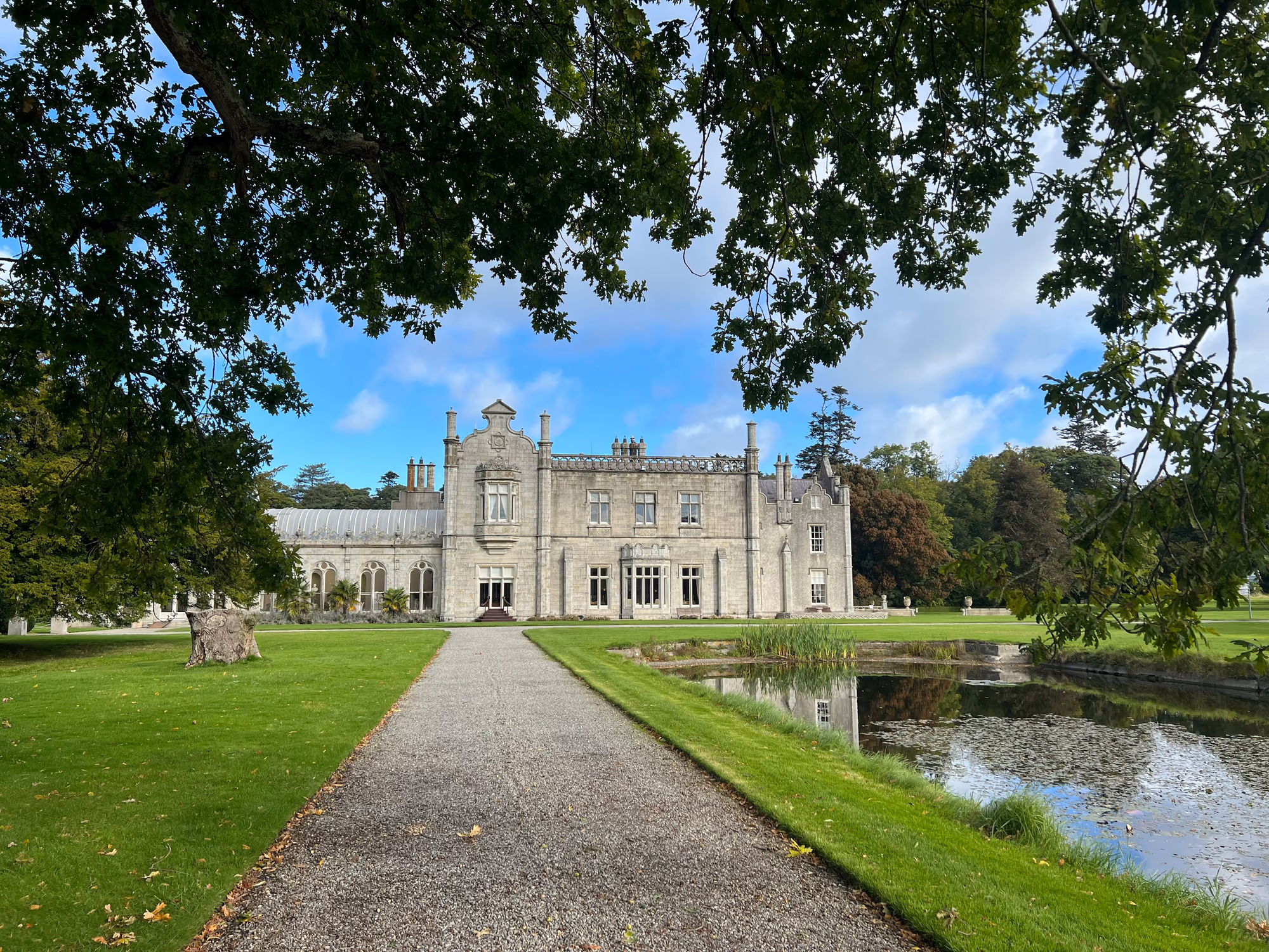 Ashford Castle in the west of Ireland