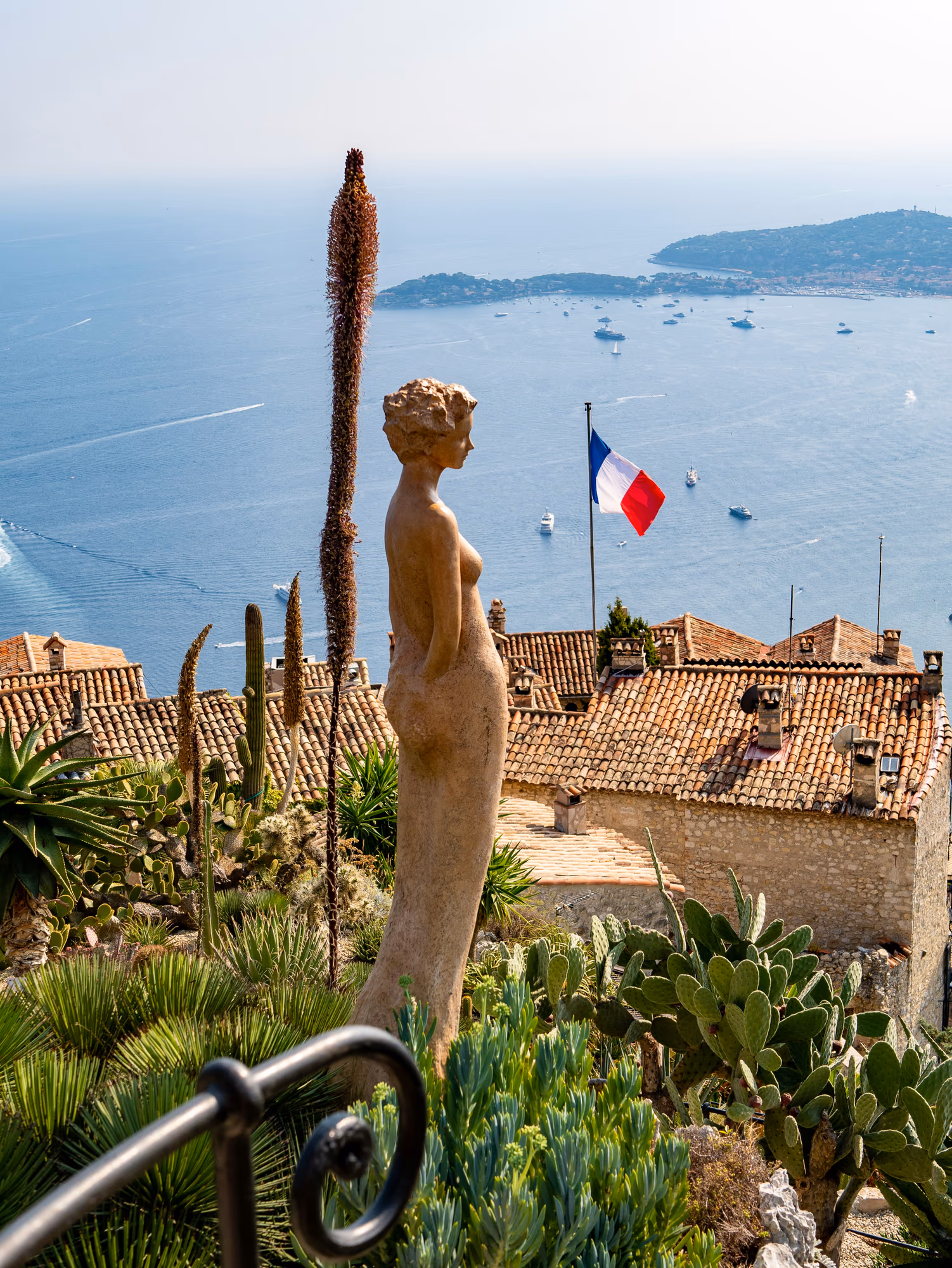 The Côte d'Azur on the French Riviera