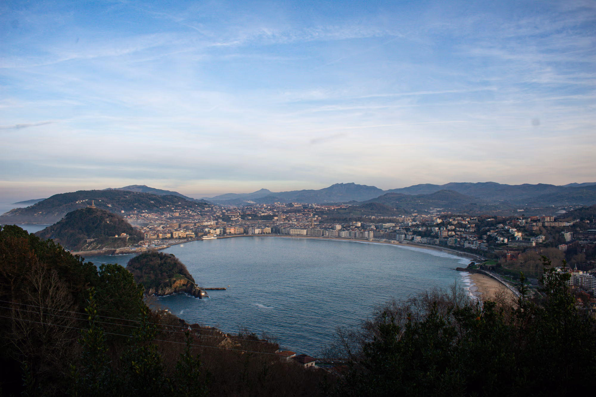 San Sebastián on the Basque coast